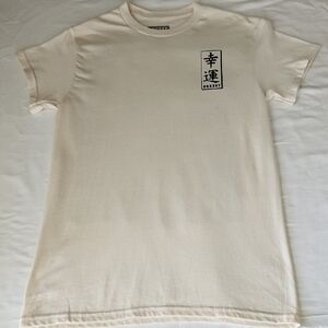 Boxset Men’s Cream Graphic Crewneck T-Shirt